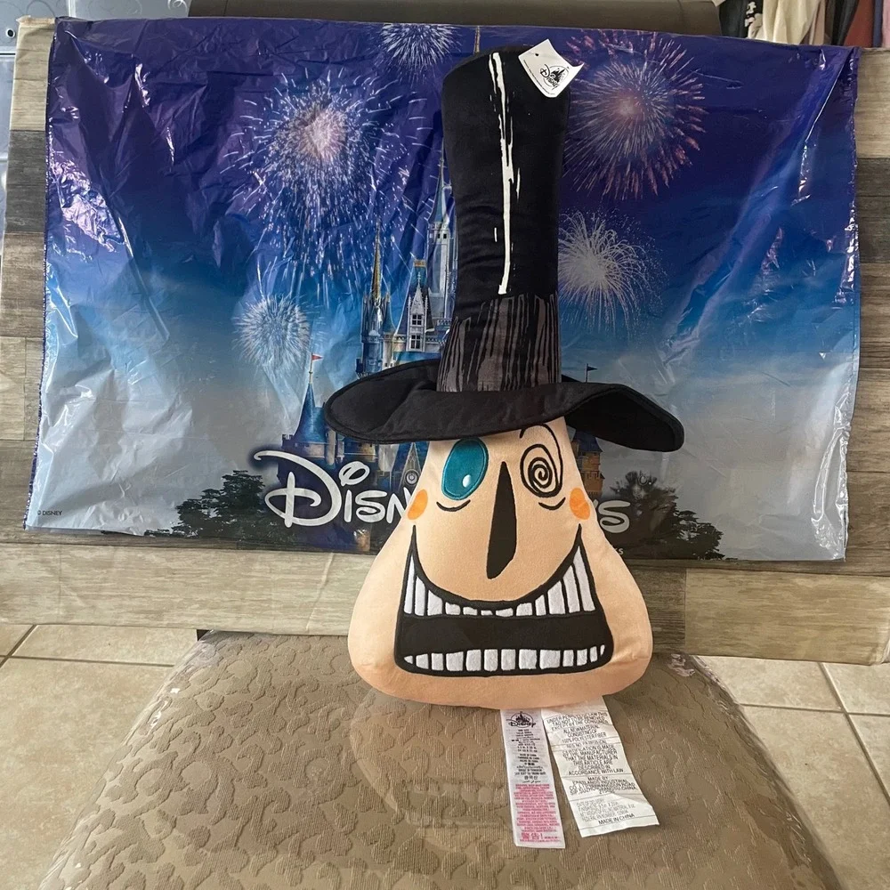 Disney Parks Nightmare Before Christmas Mayor Two-Sided Plush Pillow 20
